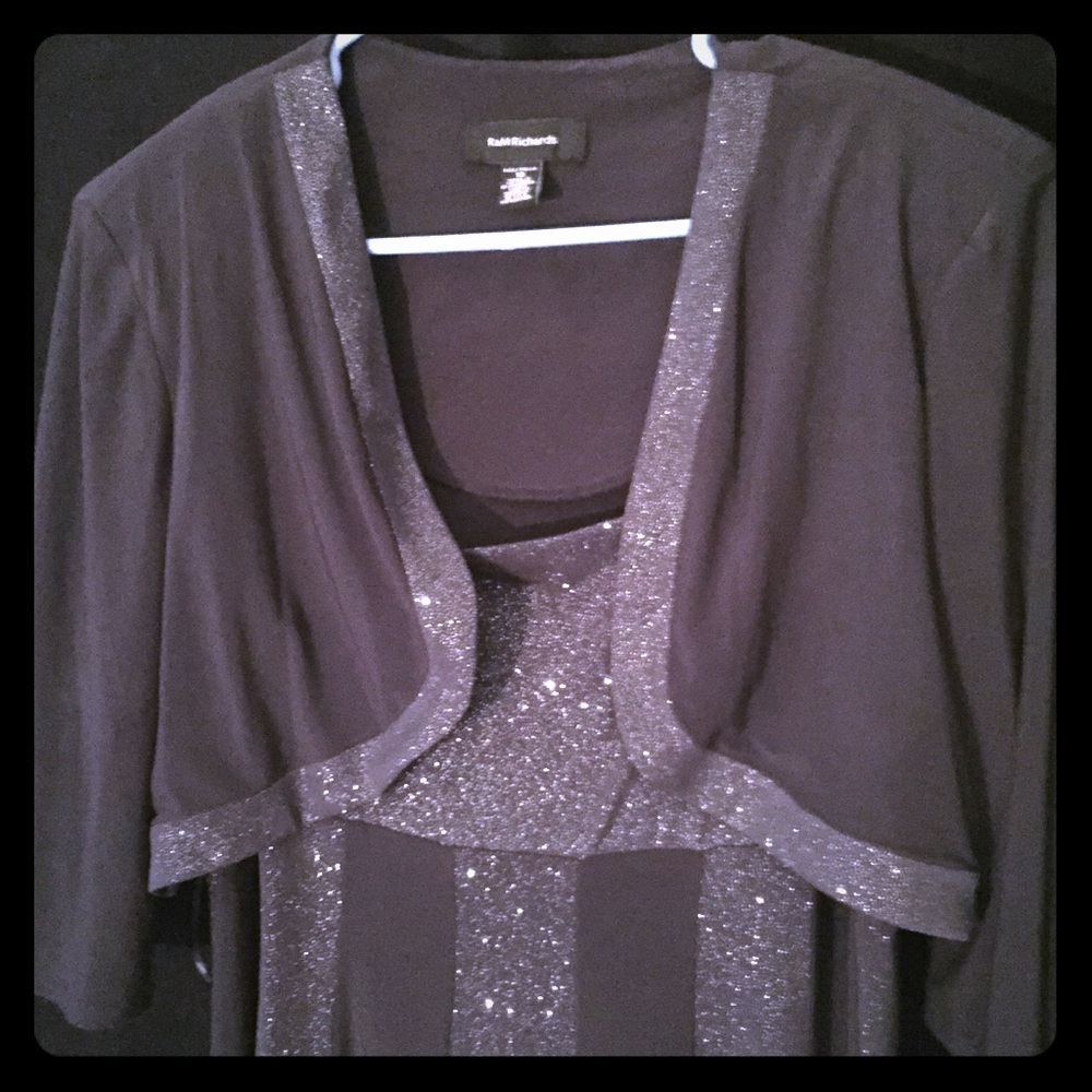 Full Length Formal Dress With Shrug!